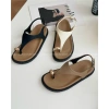 Giày sandal nữ new xỏ ngón đế bánh mì full box thời trang quai hậu kẹp ngón giảm 288.999₫