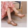 Giày sandal nữ SIKETU kẹp êm nhẹ đính hạt sang trọng phong cách Âu Mỹ 355.000₫ 2