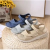 Giày sandal nữ thời trang thể thao siêu nhẹ, đế 4cm, khóa dán, thoải mái đi làm, học, chơi - Giá 375.000đ 9