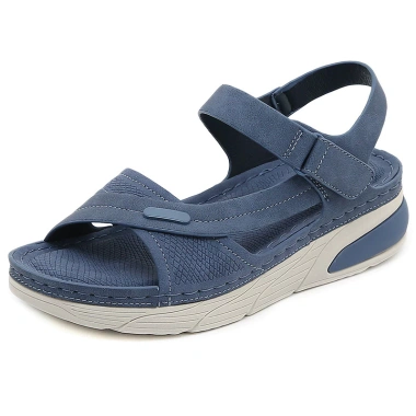 Giày sandal nữ thời trang thể thao siêu nhẹ, đế 4cm, khóa dán, thoải mái đi làm, học, chơi - Giá 375.000đ 10 Giày sandal nữ thời trang thể thao siêu nhẹ, đế 4cm, khóa dán, thoải mái đi làm, học, chơi - Giá 375.000đ 10