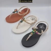 Giày sandal quai kẹp nữ đính đá xịn - Đế chống trượt, đa màu, 160k, du lịch 8