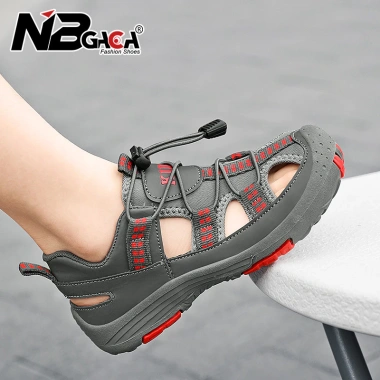 Giày Sandal Thể Thao Cutout Trẻ Em Nam 5-15 Tuổi Chống Trượt, Thoáng Khí, Phù Hợp Đi Biển và Đi Học - Giá 275.131₫ 2