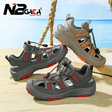Giày Sandal Thể Thao Cutout Trẻ Em Nam 5-15 Tuổi Chống Trượt, Thoáng Khí, Phù Hợp Đi Biển và Đi Học - Giá 275.131₫ 7