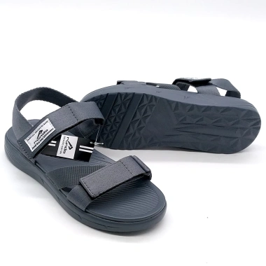 Giày sandal trẻ em nam nữ quai dù siêu nhẹ êm chân Latoma TA8.291 Xám Giá 175k