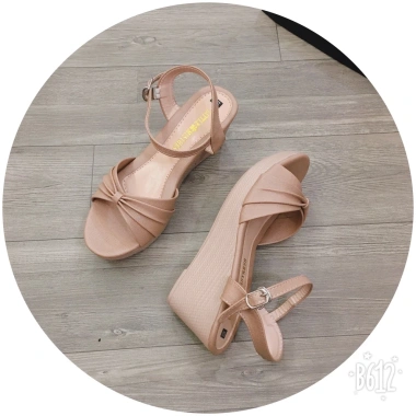 Giày sandal xuồng quai tết 7cm êm chân V3 - Giá 189.000đ giảm so với 226.800đ 2