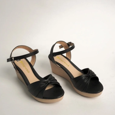 Giày sandal xuồng quai tết 7cm êm chân V3 - Giá 189.000đ giảm so với 226.800đ 7