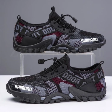 Giày Shimano thoáng khí, chống trơn trượt, chống mài mòn - câu cá, leo núi