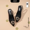 Giày slingback mũi nhọn mặt đá Tròn Jocé gót hở - Dép nữ du lịch mùa hè, giá 199.000đ 9