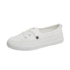 Giày Slip On Dây Buộc Rút Trắng Da PU - Kiểu Đơn Giản, Giá 106.770 VND, Giảm 22% 2