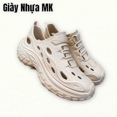 Giày sneaker nam nhựa siêu nhẹ GL060 - Đúc nguyên khối, mềm êm, thoáng khí, chống nước và trượt, giảm giá 20% 7