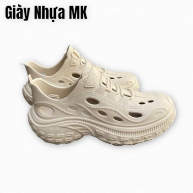 Giày sneaker nam nhựa siêu nhẹ GL060 - Đúc nguyên khối, mềm êm, thoáng khí, chống nước và trượt, giảm giá 20% 9