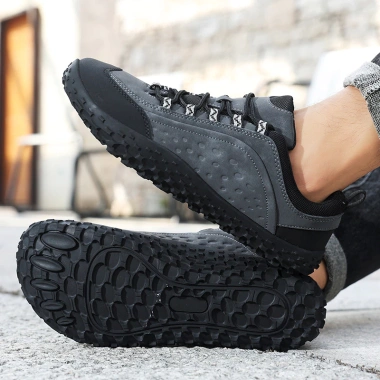 Giày sneakers chống thấm, đế cao su, chạy bộ & đi bộ dài, màu đen-xám-xanh kaki, giá 523.944₫ 7