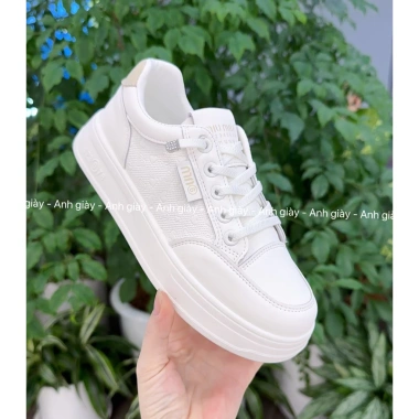 Giày Sneakers Nữ TT05 Đế 3P Nhẹ Êm Không Buộc Dây Phù Hợp Đi Chơi Du Lịch 5