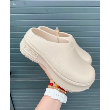 Giày sục Adi Stan Smith Mule nữ cao, đế siêu nhẹ, hàng chuẩn, giá 396k