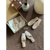 Giày Sục Ballet Nữ Lưới Hoa Đính Nơ Đệm Da Mềm - Phong Cách Mùa Hè 2.025 QCCC Giá 345k 4