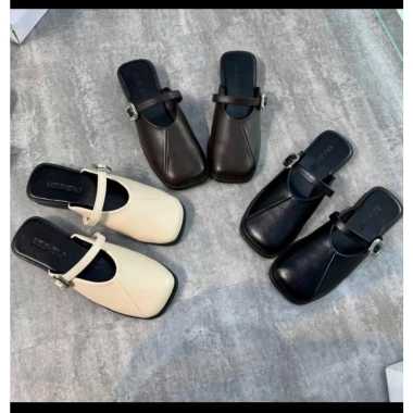 Giày sục nữ da mềm đế 2,5cm mẫu mới siêu hót mã 346 giá 88.110₫ 3