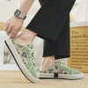 Giày sục Retro Hàn Quốc nam, giày lười vải không mùi, thoải mái đi chơi du lịch 218k 3