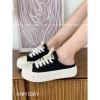 Giày sục thể thao nữ đạp gót vải kaki mềm êm - Đi học, làm, du lịch 285k 2