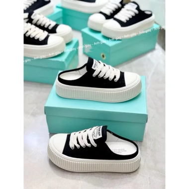 Giày sục thể thao nữ đạp gót vải kaki mềm êm - Đi học, làm, du lịch 285k 6