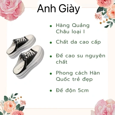 Giày sục TT47 Sneakers thể thao độn đế 6p nhẹ êm, tăng size, trẻ trung đi chơi du lịch 2