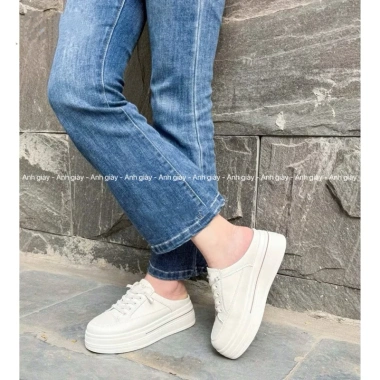 Giày sục TT47 Sneakers thể thao độn đế 6p nhẹ êm, tăng size, trẻ trung đi chơi du lịch 4