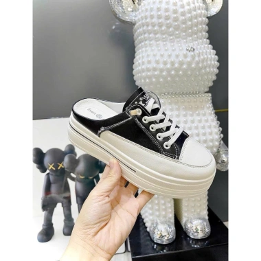 Giày sục TT47 Sneakers thể thao độn đế 6p nhẹ êm, tăng size, trẻ trung đi chơi du lịch 7