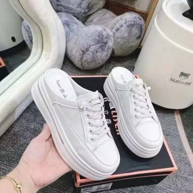 Giày sục TT47 Sneakers thể thao độn đế 6p nhẹ êm, tăng size, trẻ trung đi chơi du lịch 9