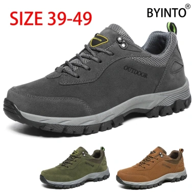 Giày Thể Thao Leo Núi Da Cao Su Chống Trượt Chống Nước Size 39-49 Nam Giá 445.124₫