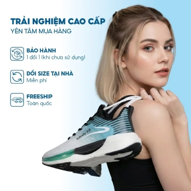 Giày Thể Thao Nam BLUEWIND Infinity 3.0 Êm Chân, Phù Hợp Chạy Bộ - Giá 499.000₫ giảm 118.760₫ 4