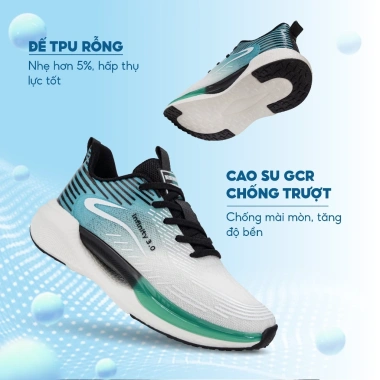 Giày Thể Thao Nam BLUEWIND Infinity 3.0 Êm Chân, Phù Hợp Chạy Bộ - Giá 499.000₫ giảm 118.760₫ 5