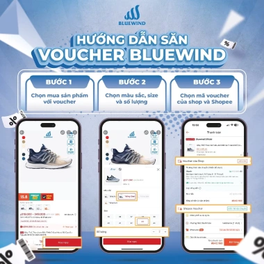Giày Thể Thao Nam Nữ BLUEWIND TD Sport 68.383 - Tôn Dáng Trẻ Trung, Giá 269.000đ 2