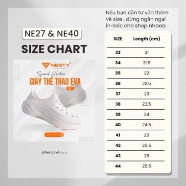Giày Thể Thao Nam Nữ Siêu Nhẹ NESTY NE27 - Êm Ái, Tặng Dây Giày, Giá 390k 9