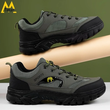 Giày thể thao nam Timanvn SN52 siêu nhẹ, êm chân, thoáng khí - chạy bộ & leo núi, giá 350.000₫ 5