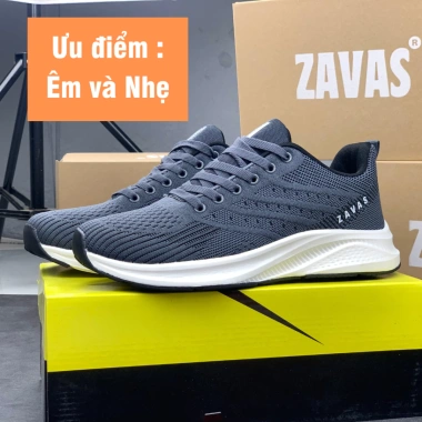 Giày thể thao nam ZAVAS Z70 êm nhẹ, công nghệ ép nhiệt, lưới flynit thoáng khí - Giá 685.020₫ 3