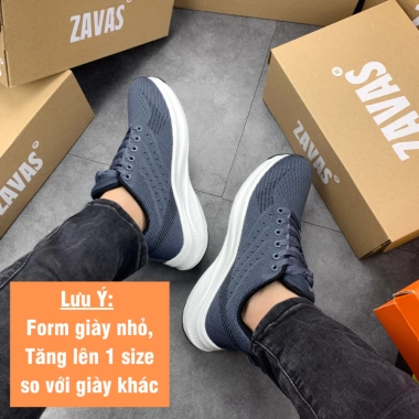 Giày thể thao nam ZAVAS Z70 êm nhẹ, công nghệ ép nhiệt, lưới flynit thoáng khí - Giá 685.020₫ 4