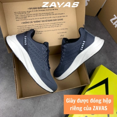 Giày thể thao nam ZAVAS Z70 êm nhẹ, công nghệ ép nhiệt, lưới flynit thoáng khí - Giá 685.020₫ 5