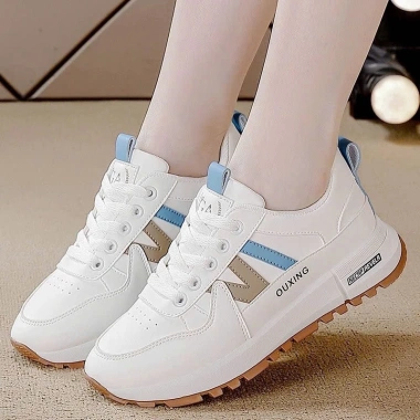 Giày Thể Thao Nữ 2.025 Da Hàn Quốc - Sneaker Trẻ Trung, Năng Động, Mã 5.168, Giá 215k