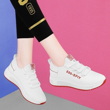 Giày thể thao nữ buộc dây Thegioigiay V202 - Sneaker thời trang, giá 51.999₫ 3