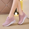 Giày Thể Thao Nữ Độn Đế 5P Lưới Cổ Chun Ôm Chân Tăng Chiều Cao - Giá 249.000₫ 7