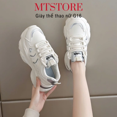 Giày thể thao nữ G33 chạy bộ tập gym mùa hè, nhẹ, thoáng mát, giá chỉ 260.000₫ 9