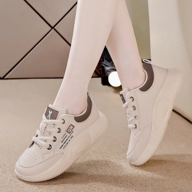 Giày Thể Thao Nữ MISSY Da PU Đế Cao 4p - Thoải mái đi bộ, chơi, làm - Giá ưu đãi 251.639 VND 5