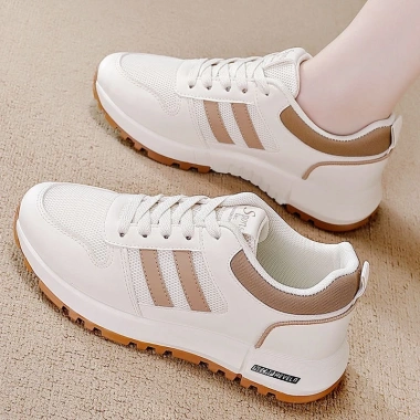 Giày Thể Thao Nữ Mun Shoes M450 Da PU Cao Cấp Đế Cao 4p - Đi Bộ & Đi Chơi, Giá 250k 8