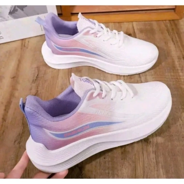 Giày thể thao nữ pastel 2 tone hồng tím nhẹ nhàng, nữ tính - phù hợp đi học, làm, chơi, thể thao - giá ưu đãi 137.400 VND 6
