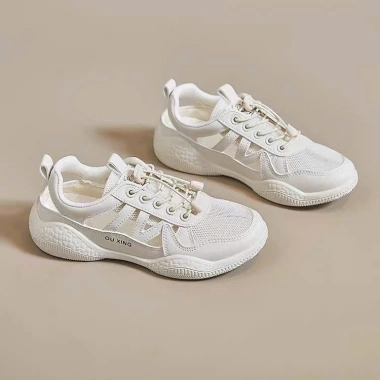 Giày thể thao nữ siêu nhẹ, sneaker đế êm sườn thoáng khí, 3 màu hot full size - 138.400₫
