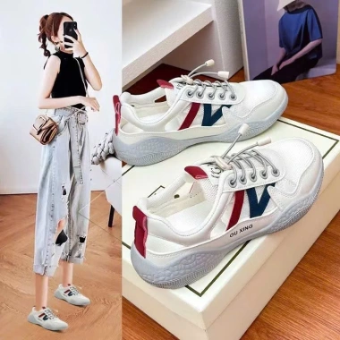 Giày thể thao nữ siêu nhẹ, sneaker đế êm sườn thoáng khí, 3 màu hot full size - 138.400₫