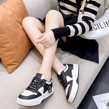 Giày Thể Thao Nữ Sneaker Đế Bằng Hàn Quốc Mã N09 Giá chỉ 179.000đ giảm từ 227.330đ 3