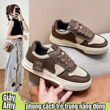 Giày Thể Thao Nữ Sneaker Đế Bằng Hàn Quốc Mã N09 Giá chỉ 179.000đ giảm từ 227.330đ 5