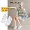 Giày thể thao nữ trắng độn đế cao 7cm phom gọn nhẹ ôm chân box Quảng Châu M14 9