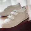 Giày thể thao nữ TT37 trắng - Sneaker đế bằng, cổ thấp, quai dán, giá 320.000₫ 10