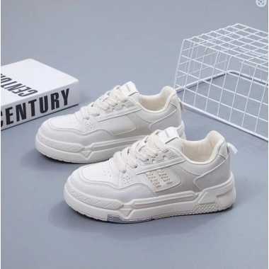 Giày Thể Thao Sneaker Nữ Đế Bằng Phong Cách Hàn Quốc Trẻ Trung Năng Động Giá 185k